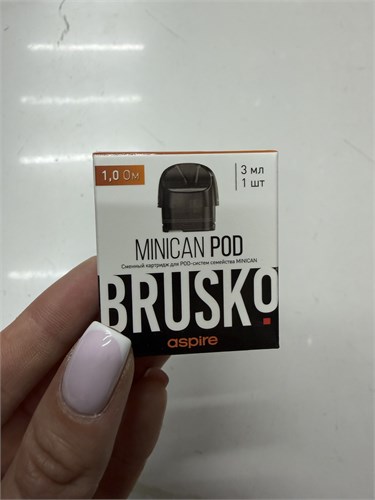 Картриджи BRUSKO MINICAN 4, 1.0 Ом, 3 мл 7165